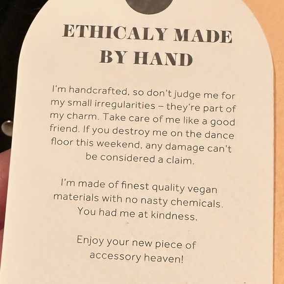 Urban Outfitters Originals NWT Skylark Vegan Black Handbag - Picture 10 of 14